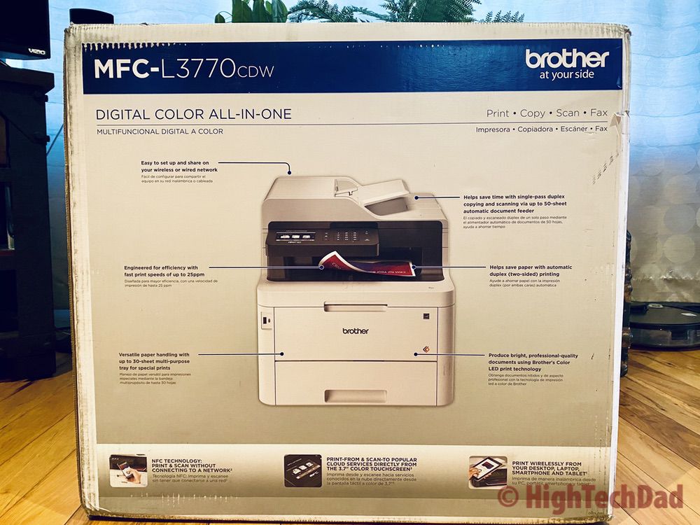 Brother MFC-L3770CDW Review - Great Multi-Purpose Laser Printer for Home  Business or Schooling – - HighTechDad™