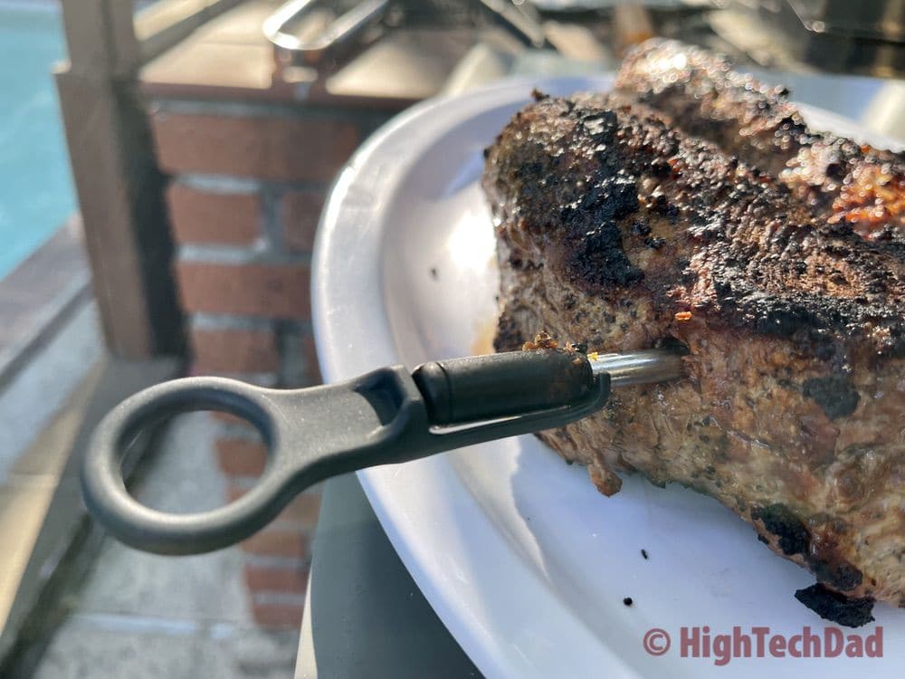 Using your Yummly Thermometer to cook a special steak dinner