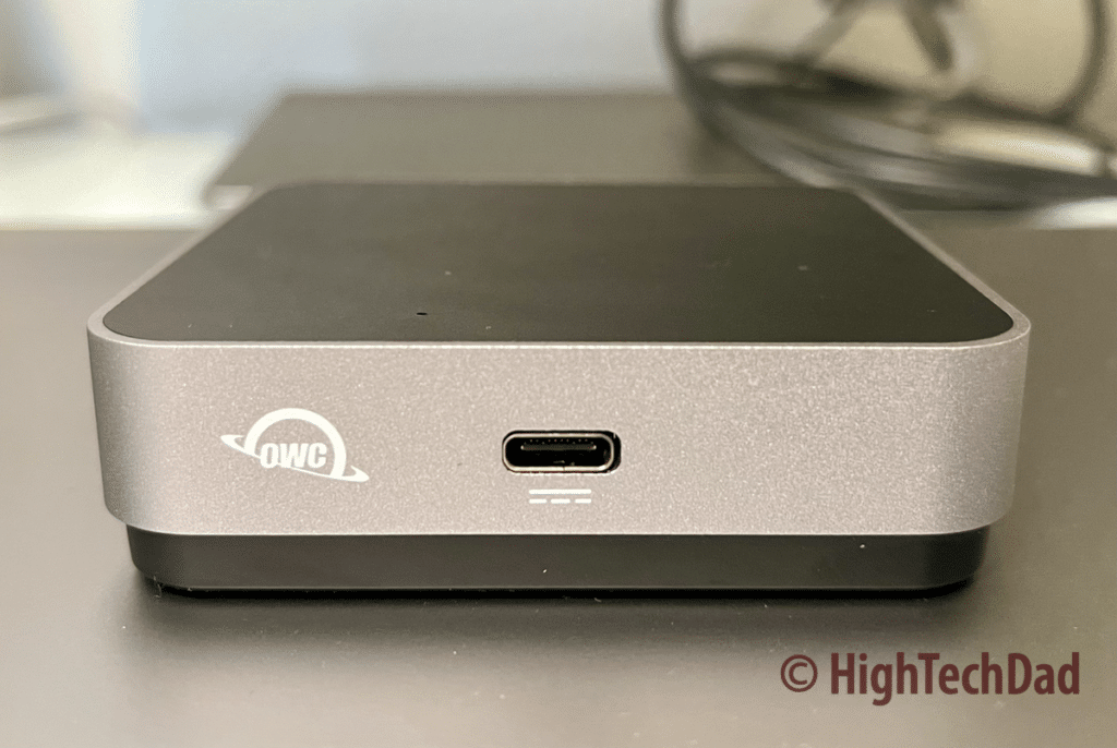 Front - OWC USB-C Travel Dock - HighTechDad Review