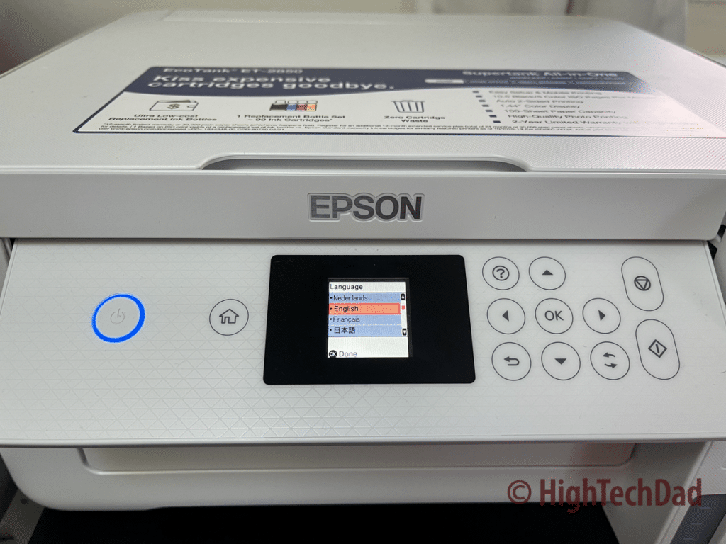 Epson EcoTank Wireless Color All-in-One ET-2850 Inkjet Printer for Family 