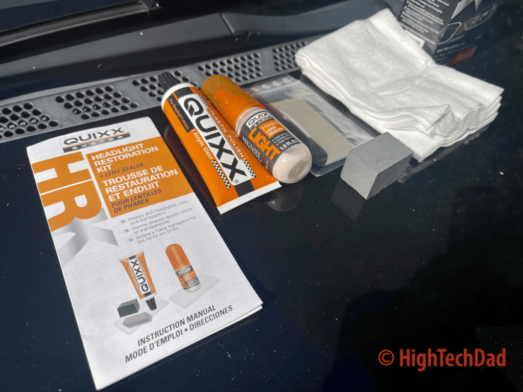 How To: a QUIXX Way to Make your Headlights Bright Again - QUIXX