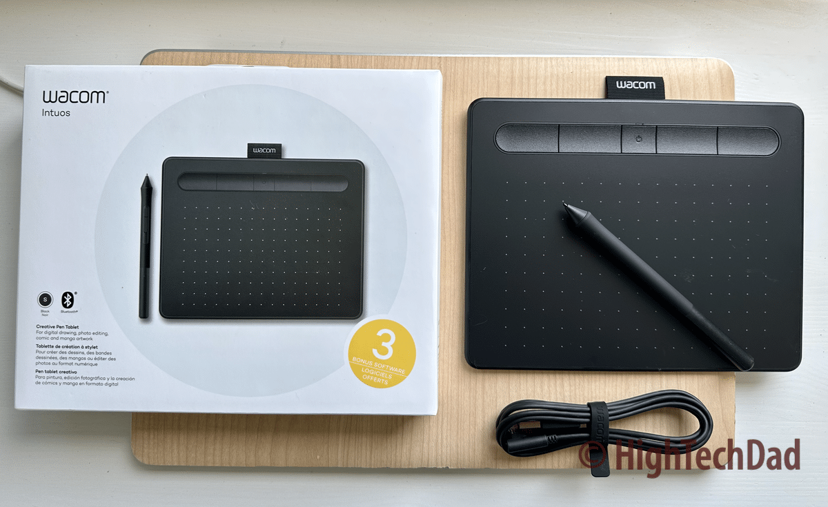 Despite its age, the Wacom Intuos Creative Pen Tablet is still good as an  entry-level tablet - Review - HighTechDad™