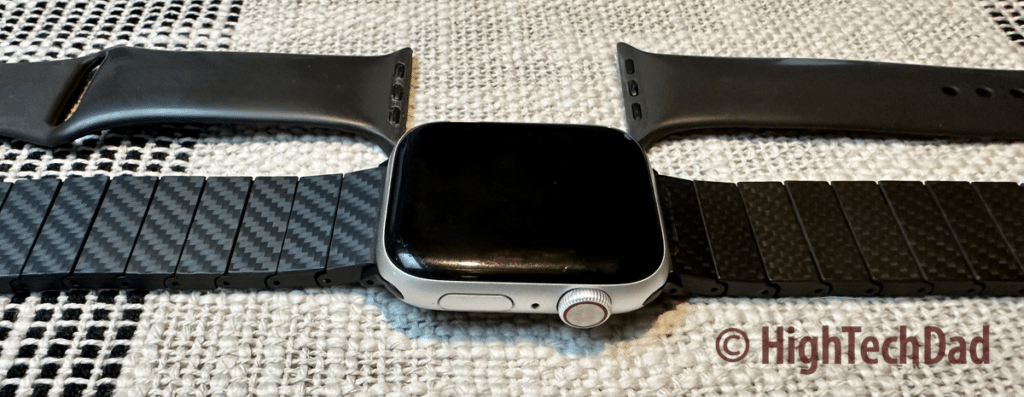 Modern, Lightweight, Durable - PITAKA Band Apple Carbon Watch Review HighTechDad™ Fiber 