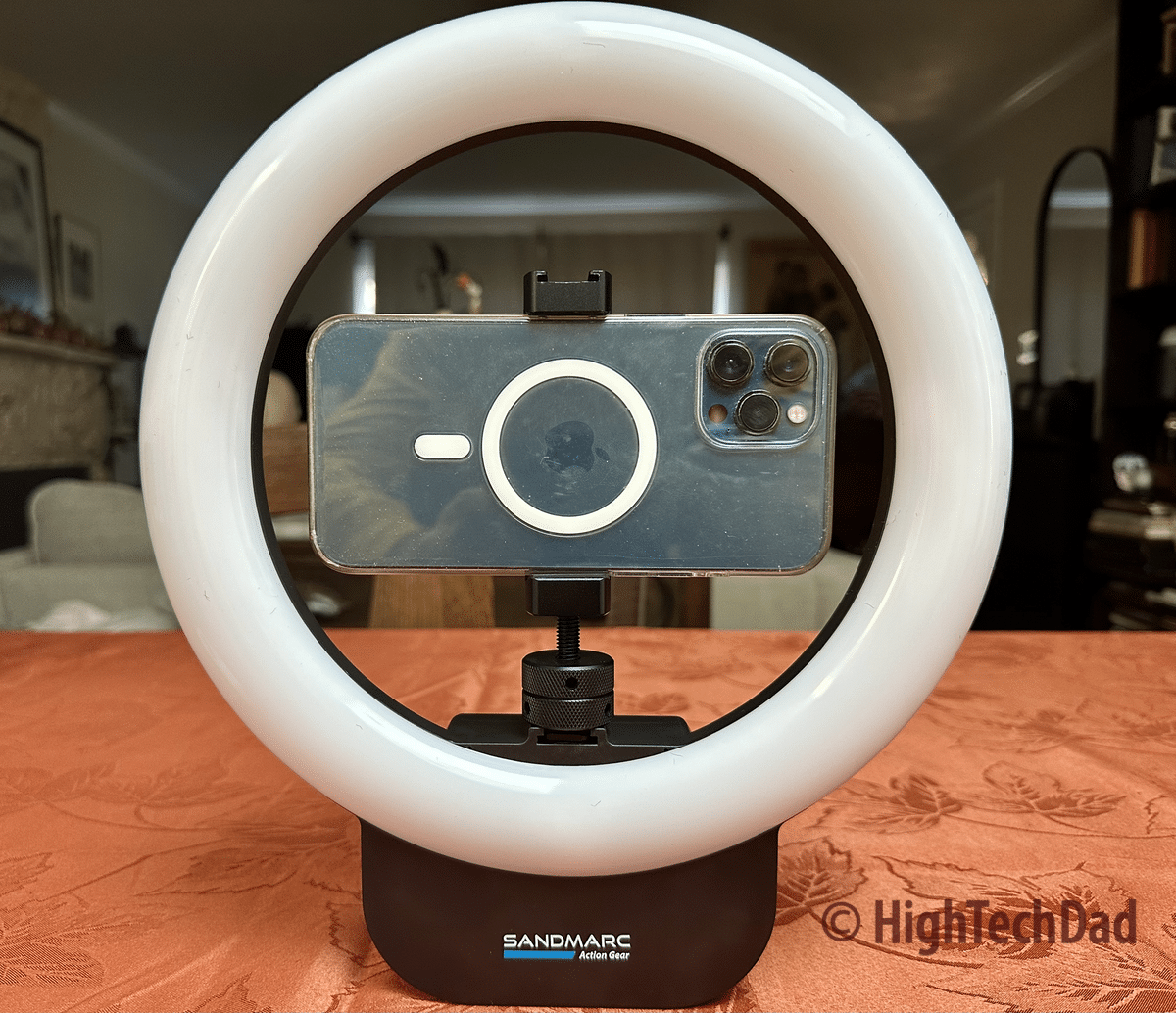 Sandmarc Ring Light Wireless means lighting on-the-go with no more