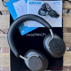 Naztech AURA 360 ANC headphones - HighTechDad review