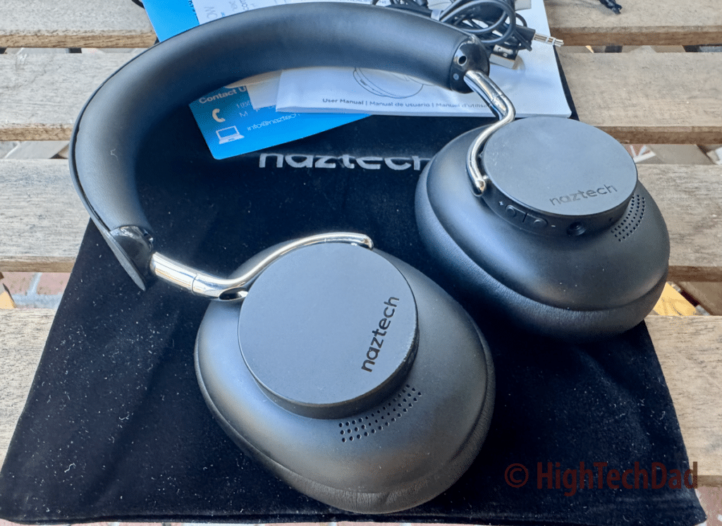 Naztech AURA 360 ANC headphones - HighTechDad review