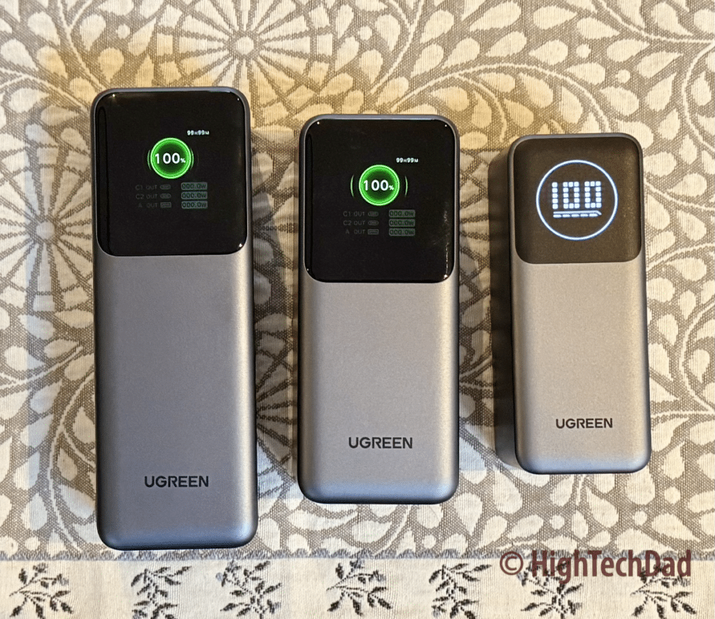 100W, 130W, & 200W UGREEN Nexode power banks - HighTechDad review