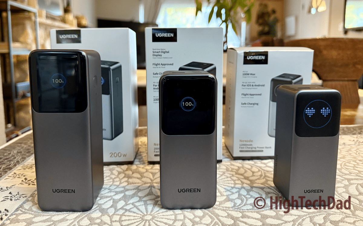 UGREEN Nexode Power Banks - HighTechDad review